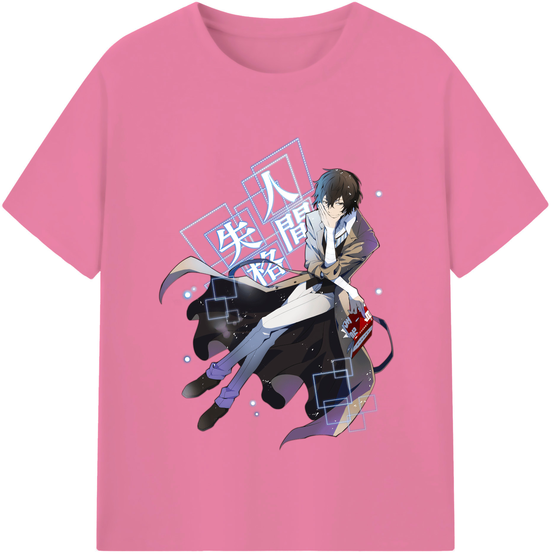 （画像用） 文豪ストレイドッグス Bungo Stray Dogs 綿100％半袖Tシャツ（フロントプリント）